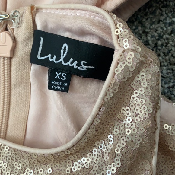 Lulu’s Pink Sequin Dress - Picture 8 of 10
